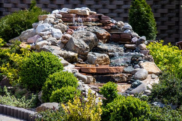 River Rock Landscaping in Wexford
