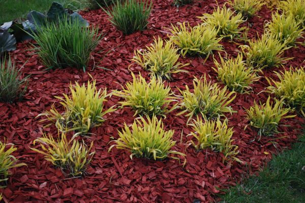 Red Mulch Installation in Wexford