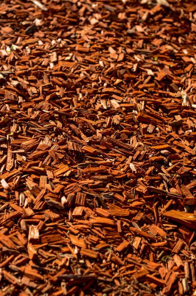 Cedar Mulch Spreading in Wexford