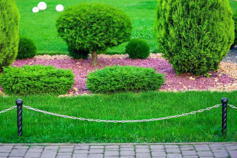 Cedar Mulch Installation